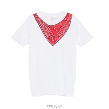 26SS 파로쉬 반팔 티셔츠 D110044COTE 809 FANTASIA ROSSA