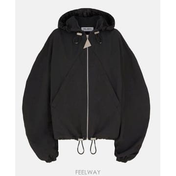26SS 디 아티코 후드 티셔츠 260WCB00076PLL001AA 100 BLACK