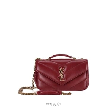 Saint Laurent 26FW ���ζ� ��� �̴� ����Ų ����� 860628AAEAX 6946 CARMINE RED26FW ���ζ� ��� �̴� ����Ų ����� 860628AAEAX 6946 C