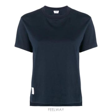 26SS 톰브라운 반팔 티셔츠 FJS036A05398 415 NAVY
