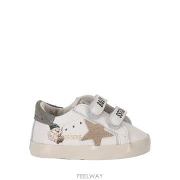 Golden Goose 26FW  �ִϾ�  ��籸�� ����Ŀ�� GIF00166F008017 10613 WHITE BEIGE GREEN26FW  �ִϾ�  ��籸�� ����Ŀ�� GIF00166F008017 10613 