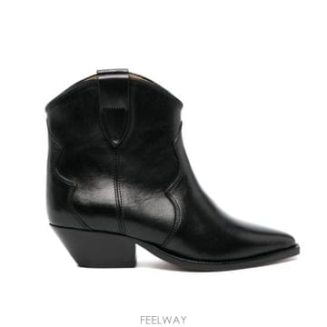 26FW 이자벨마랑 드위나 카프스킨 레더 카우보이 부츠 BO0002FAA3A03S 01BK BLACK