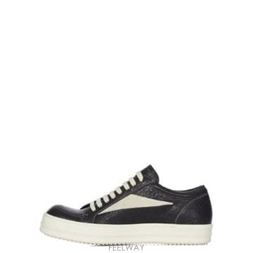26FW 릭 오웬스 빈티지 스니커즈 RU02F4897LBBLVS 911 BLACK MILK