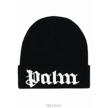26FW 팜앤젤스 모자 PAMLC003KN003 1003 BLACK OFF WHITE