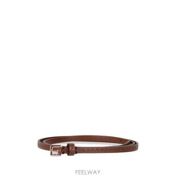 25FW 막스마라 레귤러 벨트 2524506052MINIBELT10 002 AMBRA MARRONE