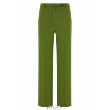 25FW 미우미우 스트레이트 팬츠 MP1931SOOO18FQ F0089 VERDE