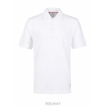 26FW 톰브라운 클래식 피케 4바 숏슬리브 폴로 티셔츠 MJP110P00050 100