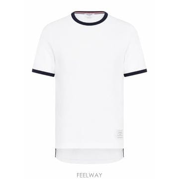 Thom Browne 26SS ����� ���̵� Ʈ���� ���� ����Ƽ MJS083A00042 100 WHITE26SS ����� ���̵� Ʈ���� ���� ����Ƽ MJS083A00042 1