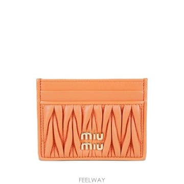 Miu Miu 26FW �̿�̿� ���׶�� ī�� ���ķ��� ī��Ȧ�� 5MC076AFPP F004926FW �̿�̿� ���׶�� ī�� ���ķ��� ī��Ȧ�� 5MC076AF
