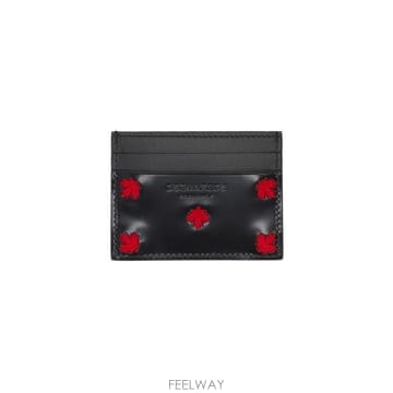 26FW 디스퀘어드2 카드지갑 CCM004724909060 M002 BLACK RED
