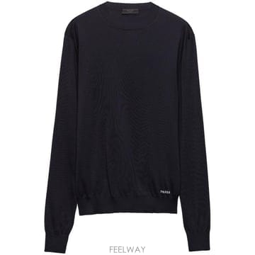 25SS 프라다 스웨터 UMB927SOOO16AI F0008 BLEU