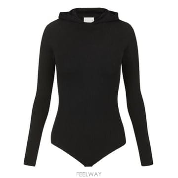 25FW 파로쉬 라운지 웨어 D500713LEILA25 013 NERO