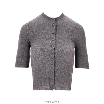 26FW 시티즌 오브 휴머니티 스웨터 5165 cheat CHRCOAL HEATHER DK GREY