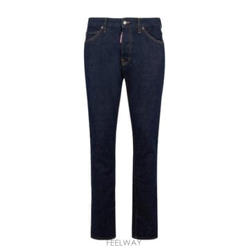 26SS 디스퀘어드2 스트레이트 팬츠 S74LB1893S30664 470 NAVY BLUE