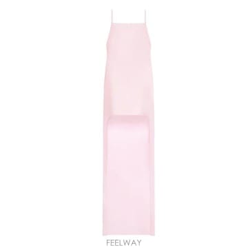 꾸레쥬 롱 원피스 LIGHT PINK