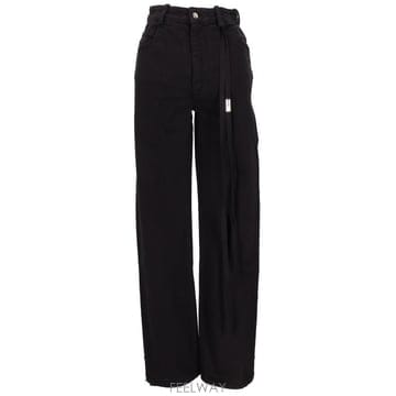 25FW 앤 드뮐미스터 스트레이트 팬츠 B0011430FA038 099 BLACK
