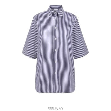 25SS 파로쉬 셔츠 D381217CERBIATTO25 FANTASIA BLUE