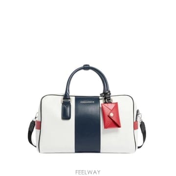 디스퀘어드2 토트백 BIANCO BLU ROSSO