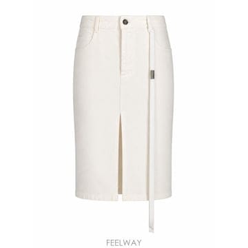 26SS 앤 드뮐미스터 미디 스커트 B0011905FA038 004 CHALK WHITE