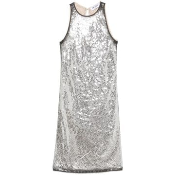 25SS 디 아티코 미디 원피스 250WCA00389 002 SILVER