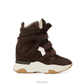 Isabel Marant 26FW ���ں����� �߽�Ű �����̵� ���� ����Ŀ�� BK0009FAB4E10S CLMW CHOCOLATE MI26FW ���ں����� �߽�Ű �����̵� ���� ����Ŀ�� BK0009FA
