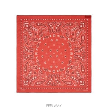 26FW 알라누이 머플러 스카프 LWMI003E26FAB001 2584 RED MULTICOLOR