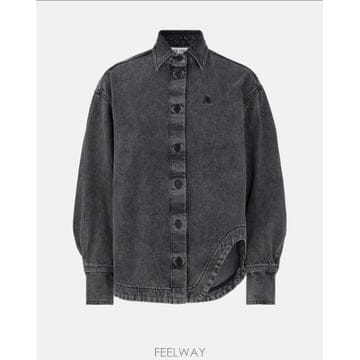 26SS 디 아티코 데님 셔츠 260WCB00074DDD104AA 100 BLACK