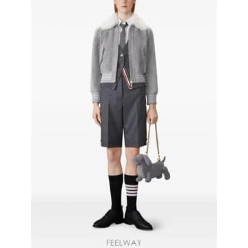 톰브라운 코트 MED GREY