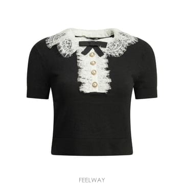 26FW 셀프 포트레이트 스웨터 PF26 134T BBLACK