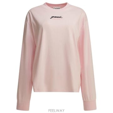 26FW 가니 긴팔 티셔츠 A1050223868 Pink