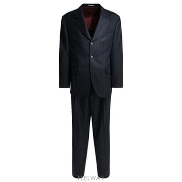 26FW 브루넬로 쿠치넬리 수트 세트 MV4419CTN5C007 Blue