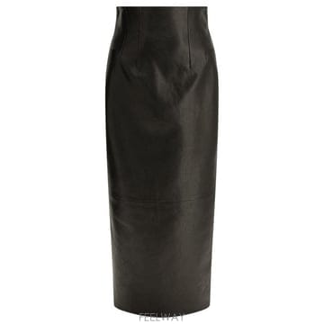 26FW 케이트 롱 스커트 4108729200 Black