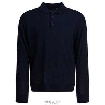 25FW 빈스 폴로 티셔츠 M05196453A403CBL Blue