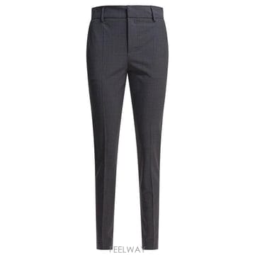 25FW 알렉산더 맥퀸 스트레이트 팬츠 826951QJAFD1121 Grey
