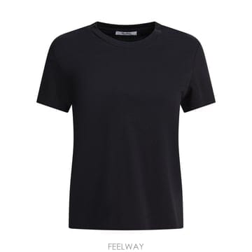 25FW 막스마라 반팔 티셔츠 2521976028NERINA005 Black