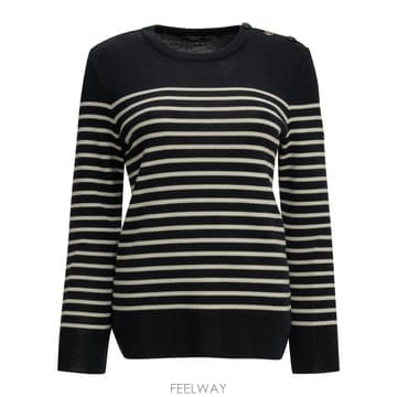 26FW 세인트제임스 스웨터 735 YNAVY BLAN TULI Blue