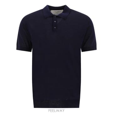 26FW 골든구스 폴로 티셔츠 GMP01412P00104150501 Blue