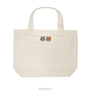26FW 메종키츠네 토트백 MRUBT23WW0096P700 Beige