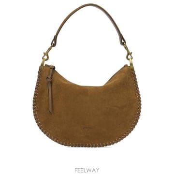 26FW 이자벨마랑 오스칸 소프트 집 백 BF0066FBB2C06M50CO Brown