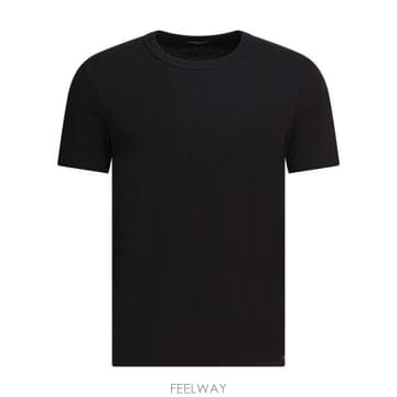 26FW 톰포드 코튼 크루넥 언더웨어 티셔츠 T4M081040002 Black