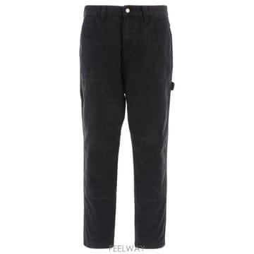 25FW 스투시 스트레이트 팬츠 116496BLAC Black