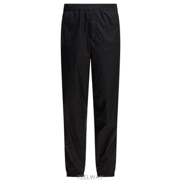 25FW 알렉산더 맥퀸 스트레이트 팬츠 842998QRACA1000 Black