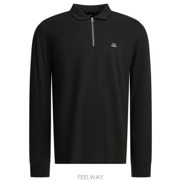 26FW 씨피 컴퍼니 폴로 티셔츠 21CMPL152A005263W999 Black