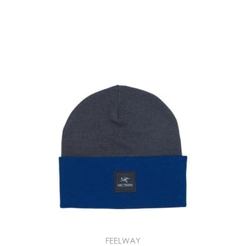 25FW 아크테릭스 컬러 블록 커프 비니 X000009931COLOUR BLOCK TOQUEBLACK SAP