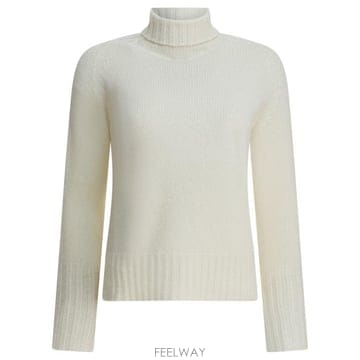 25FW 드루모어 터틀넥 L4K114TL102 MILK White
