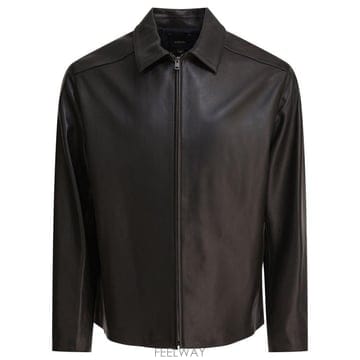 25FW 빈스 자켓 M03894016A001BLK Black
