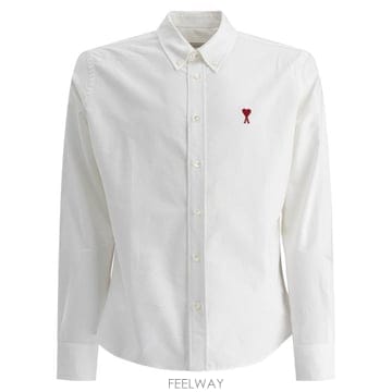 Ami 26FW �ƹ� ADC��ư �ٿ� ���� BFUSH063 CO0031168 White26FW �ƹ� ADC��ư �ٿ� ���� BFUSH063 CO0031168 White