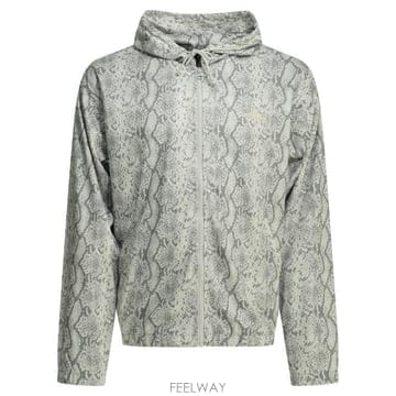 26SS 스투시 후드 티셔츠 11403912681 SNAKE Grey