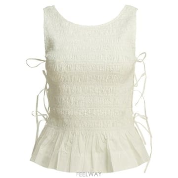 GANNI 26FW ���� ���� Ƽ���� A1040516151 White26FW ���� ���� Ƽ���� A1040516151 White