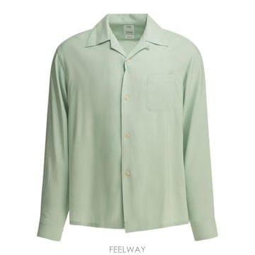 26SS 비즈빔 긴팔 셔츠 0126105011009PL GREEN